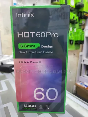 New Infinix Hot 60 Pro 128 GB Black
