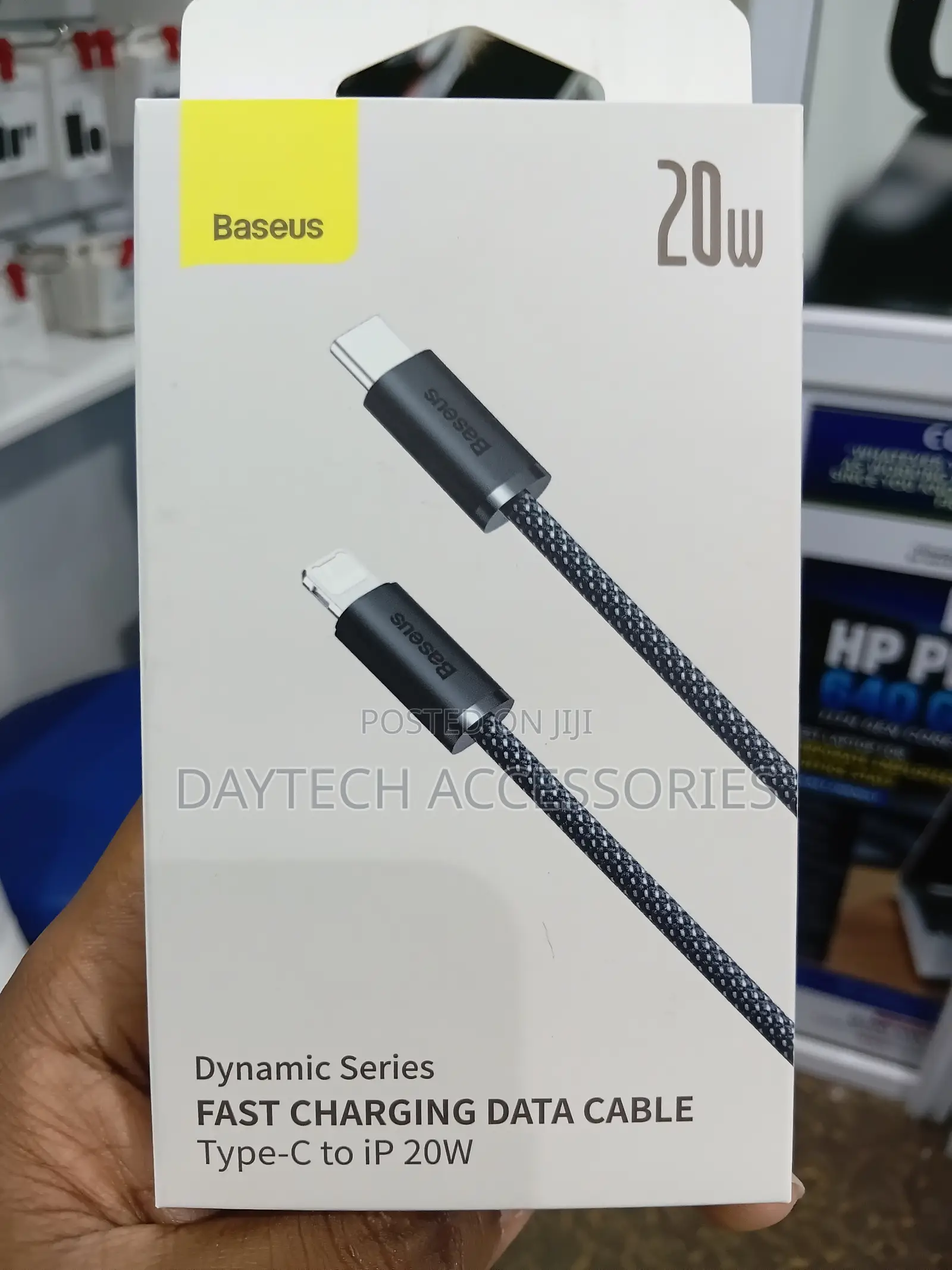 The Baseus Dynamic Series Type-C to Lightning Cable 20W.