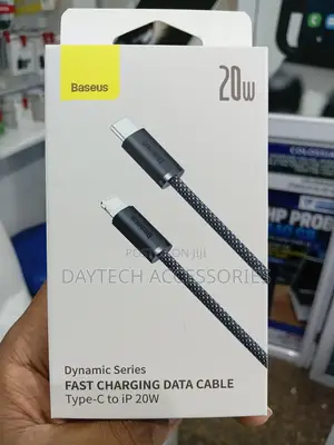 The Baseus Dynamic Series Type-C to Lightning Cable 20W.
