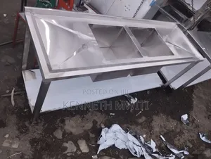 Stainless Double Sink Double Drain