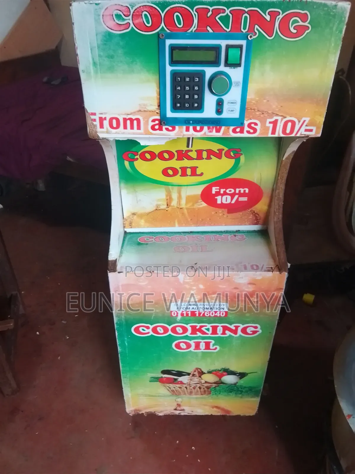 Atm Cooking Oil Machine