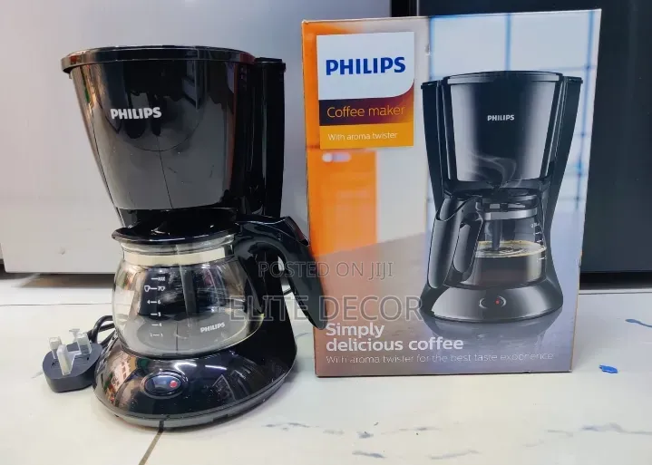 Philips HD7430 1.2L Drip Coffee Maker – 10 Cups | Auto Shut-Off