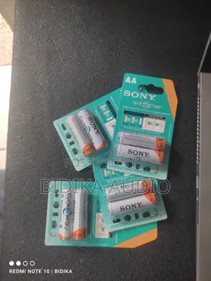 Rechargeable Sony Cycle Energy "AA"