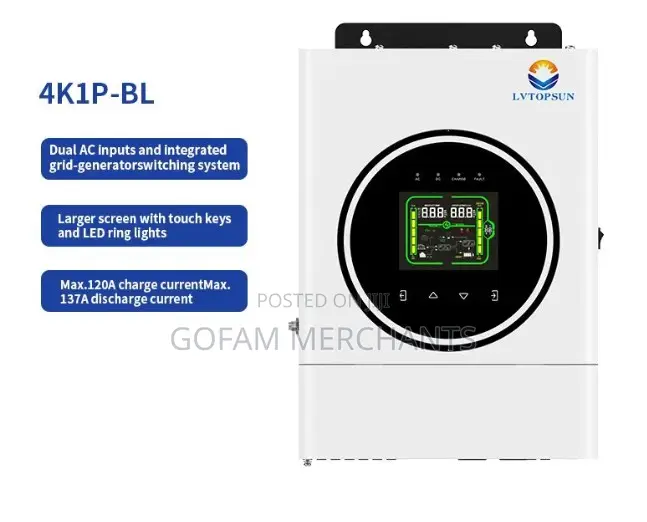 LVTOPSUN LVTS-4KW-HYD Hybrid Solar Inverter