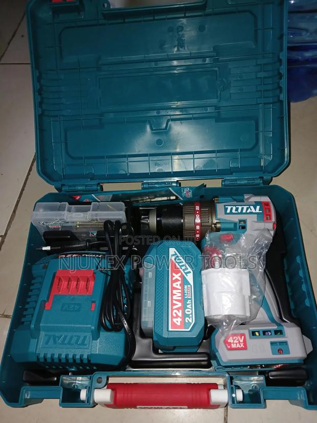 Total 42V Max Cordless Impact Drill Kit - main view