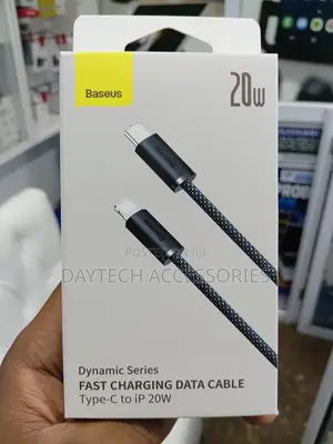 Baseus Type-C to Lightning Cable - 20W PD Fast Charging 480Mbps.