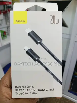 Baseus Type-C to Lightning Cable - 20W PD Fast Charging 480Mbps.