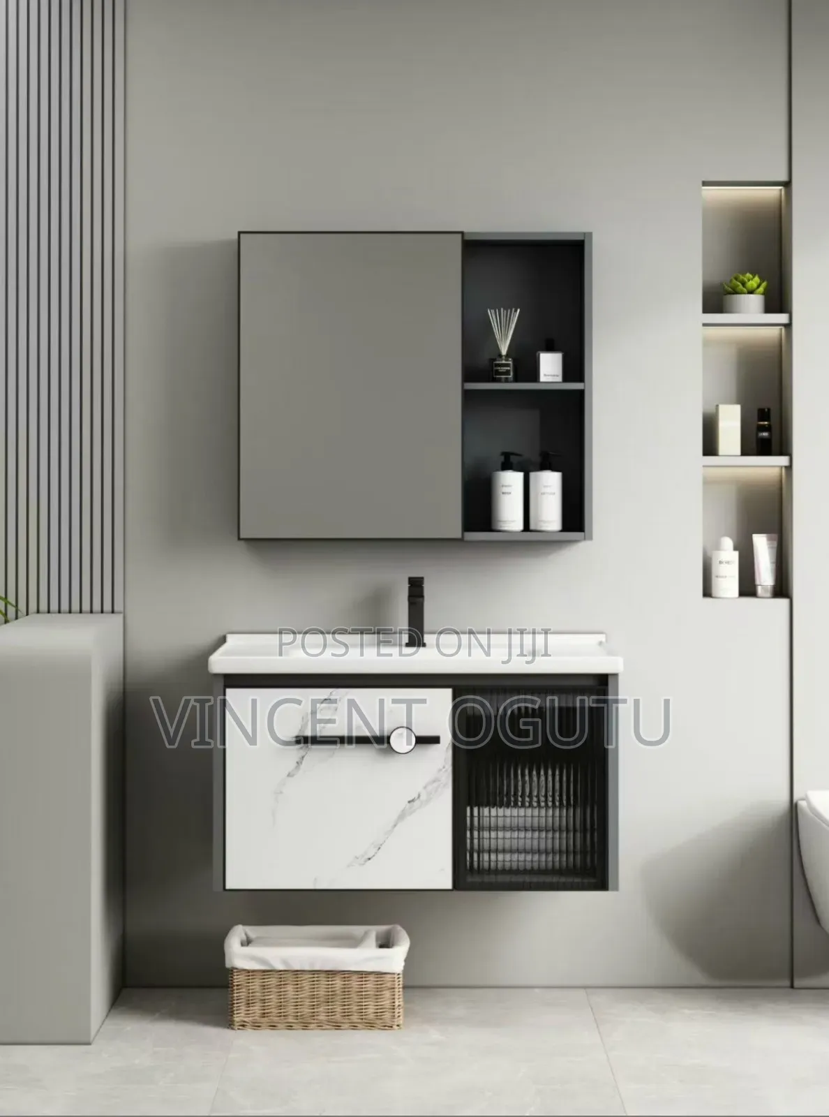 Double Story Vanity