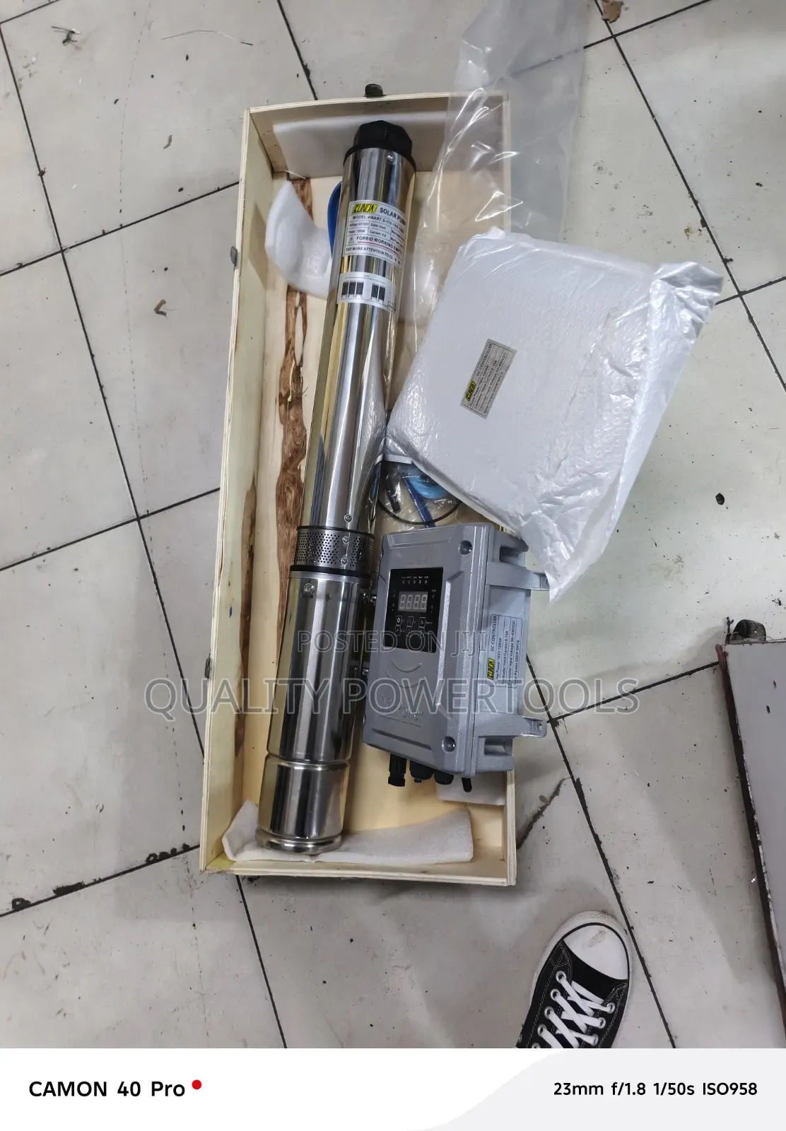 110m 1500w Solar Submersible Water Pump-Detailed