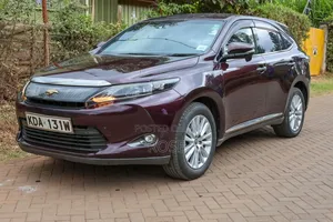 Toyota Harrier 2014 Burgundy