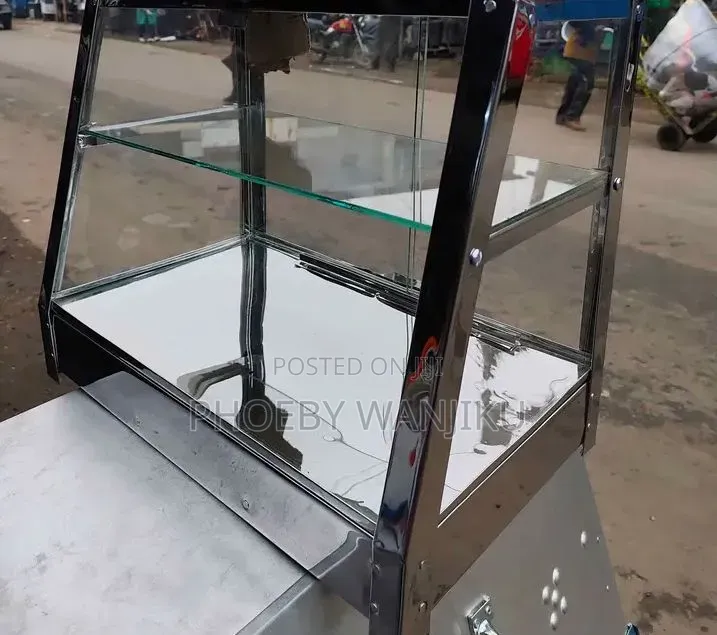 Stainless Food Warmer Display