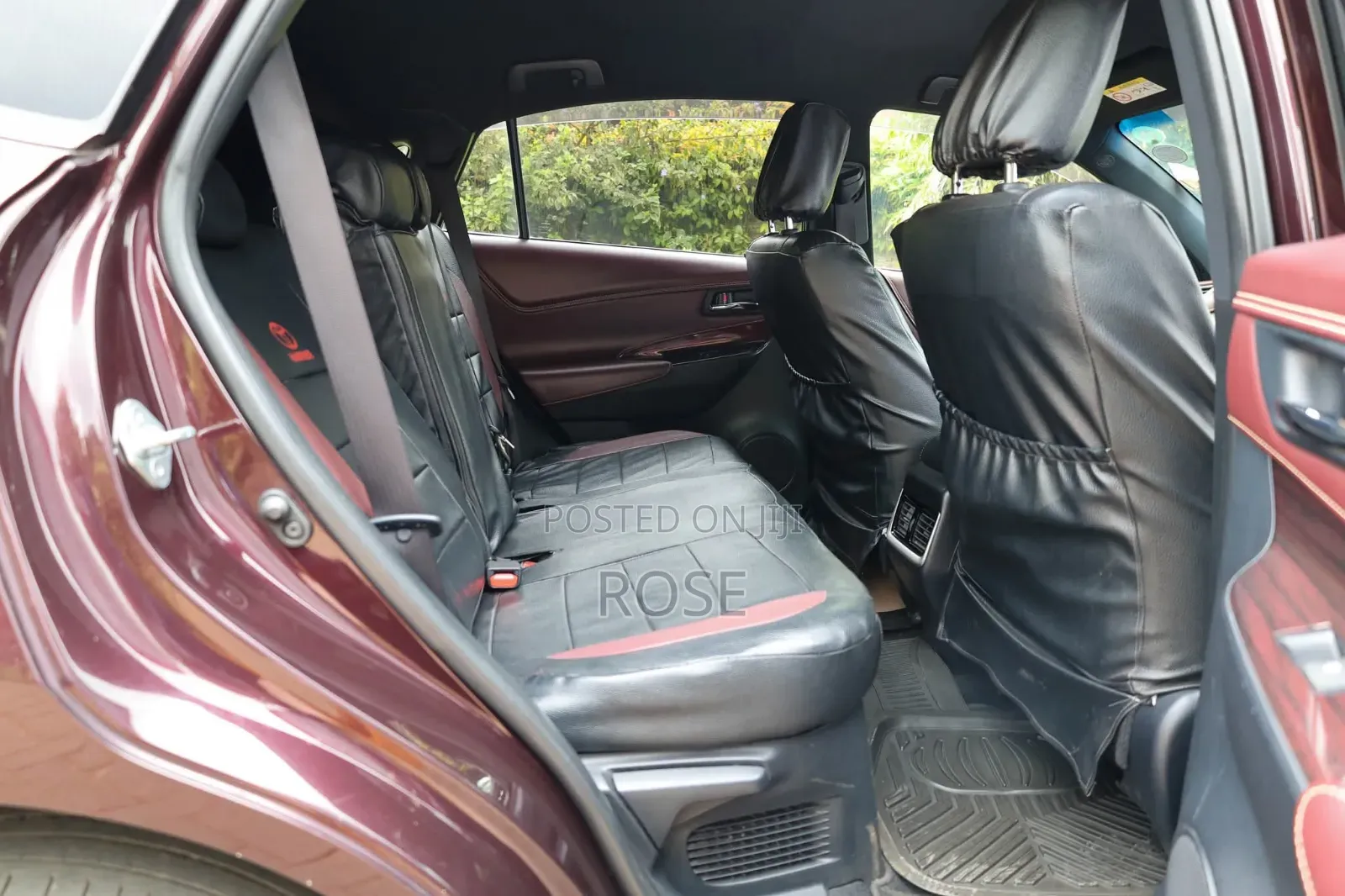 Toyota Harrier 2014 Burgundy