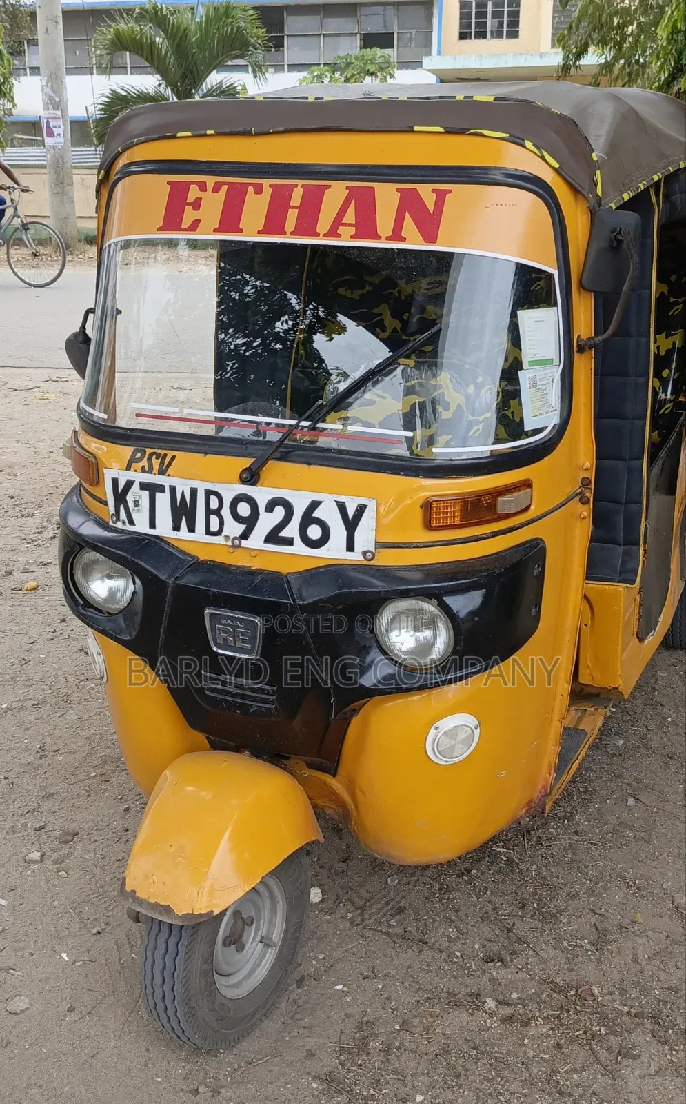 Bajaj RE 2021 Yellow