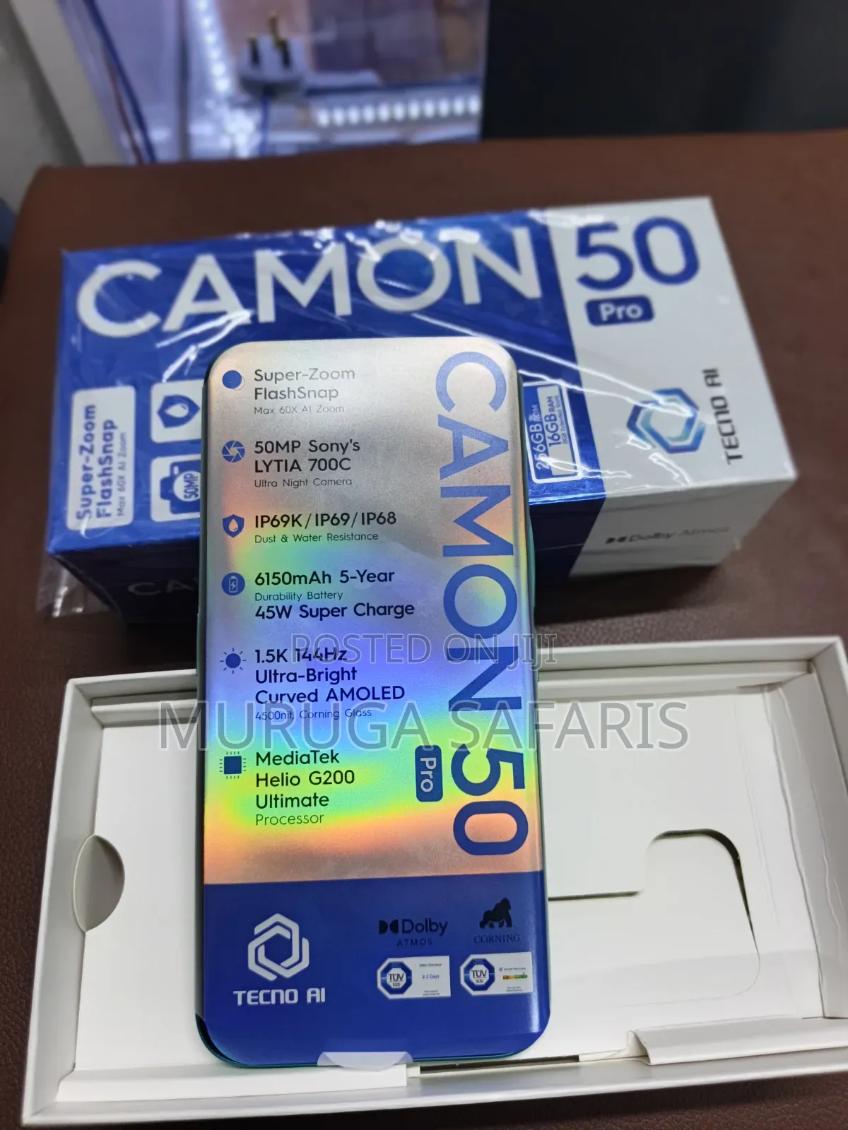 New Tecno Camon 50 Pro 256 GB Green