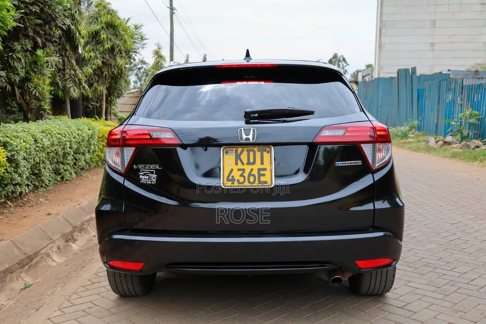 Honda Vezel 2017 Blue