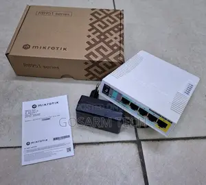 High Speed MikroTik RB951 2.4GHz Wi-Fi Router – 5 Ethernet Ports