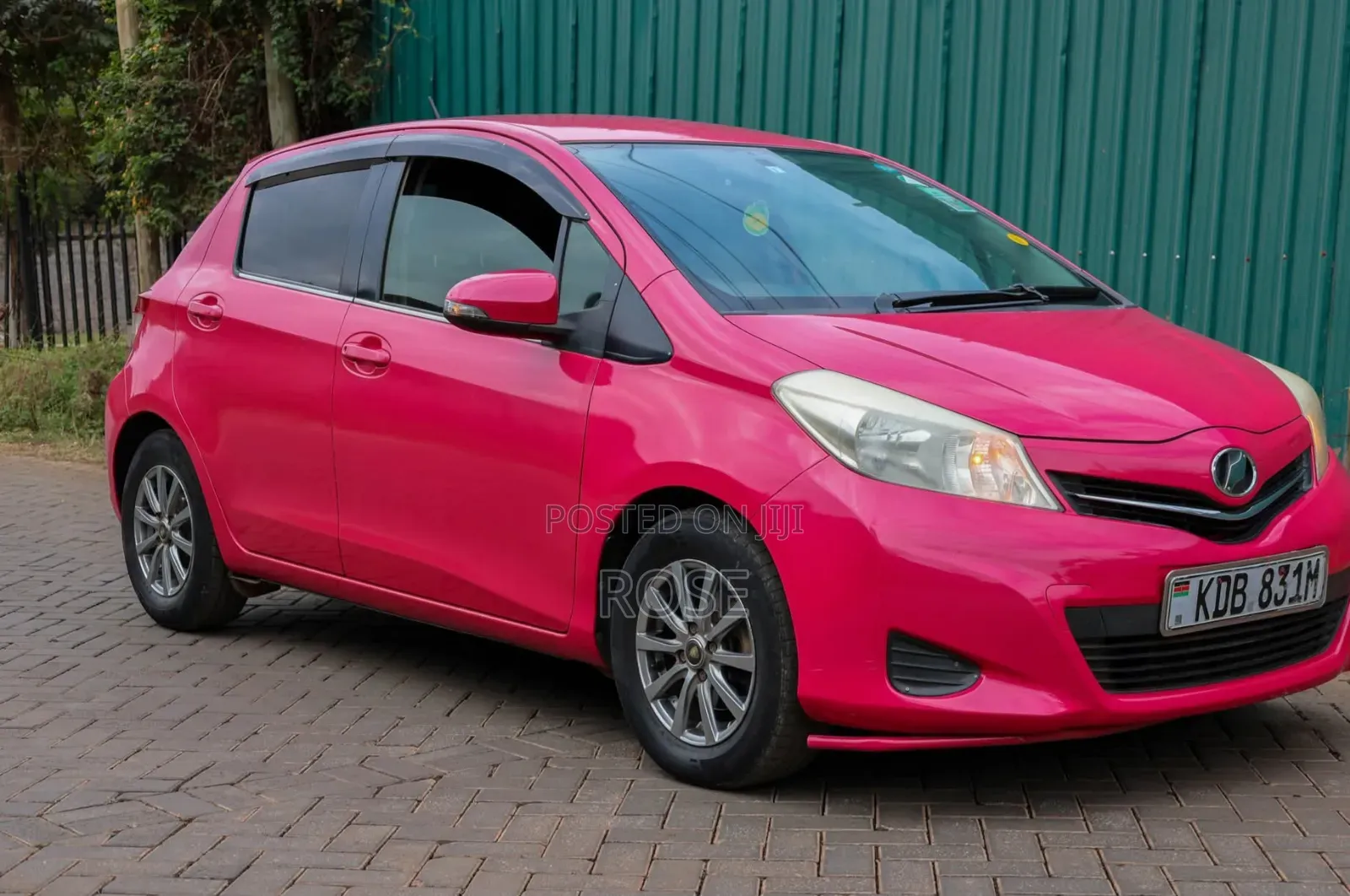 Toyota Vitz 2013 Pink