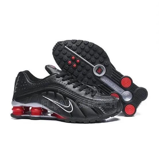 Nike Shox R4 ” Black Red Reflective “ Size 40-46