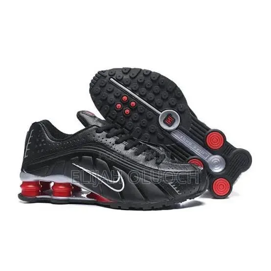 Nike Shox R4 ” Black Red Reflective “ Size 40-46