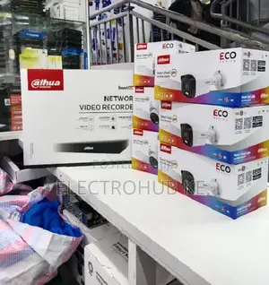 Eco Series Dahua 4 Channel Ip Camera Full Set Smart Hybrid