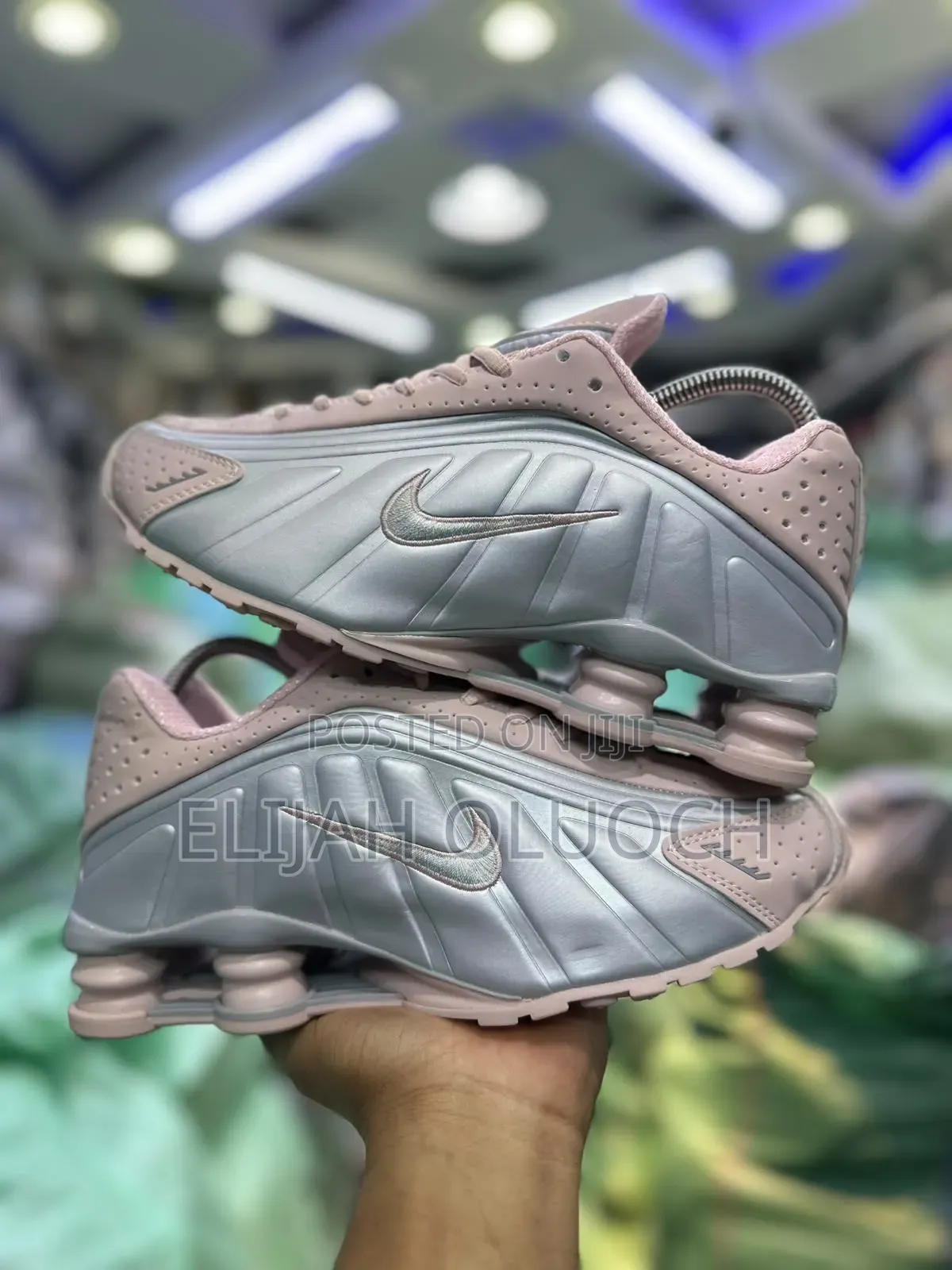 Nike Shox R4 . ” Barely Rose “ Quality Leather Size 36-41