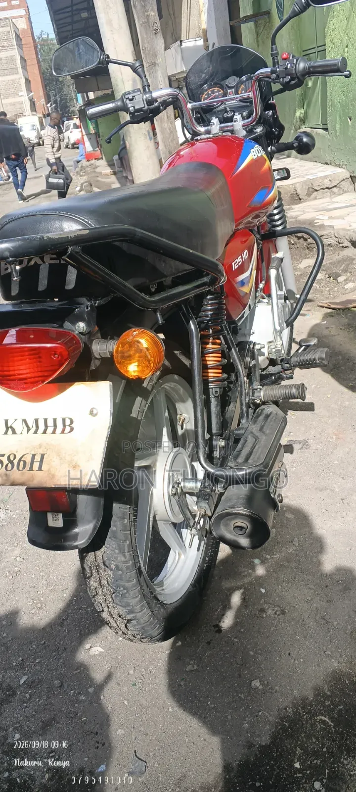 Bajaj Boxer 150 UG 2025 Red