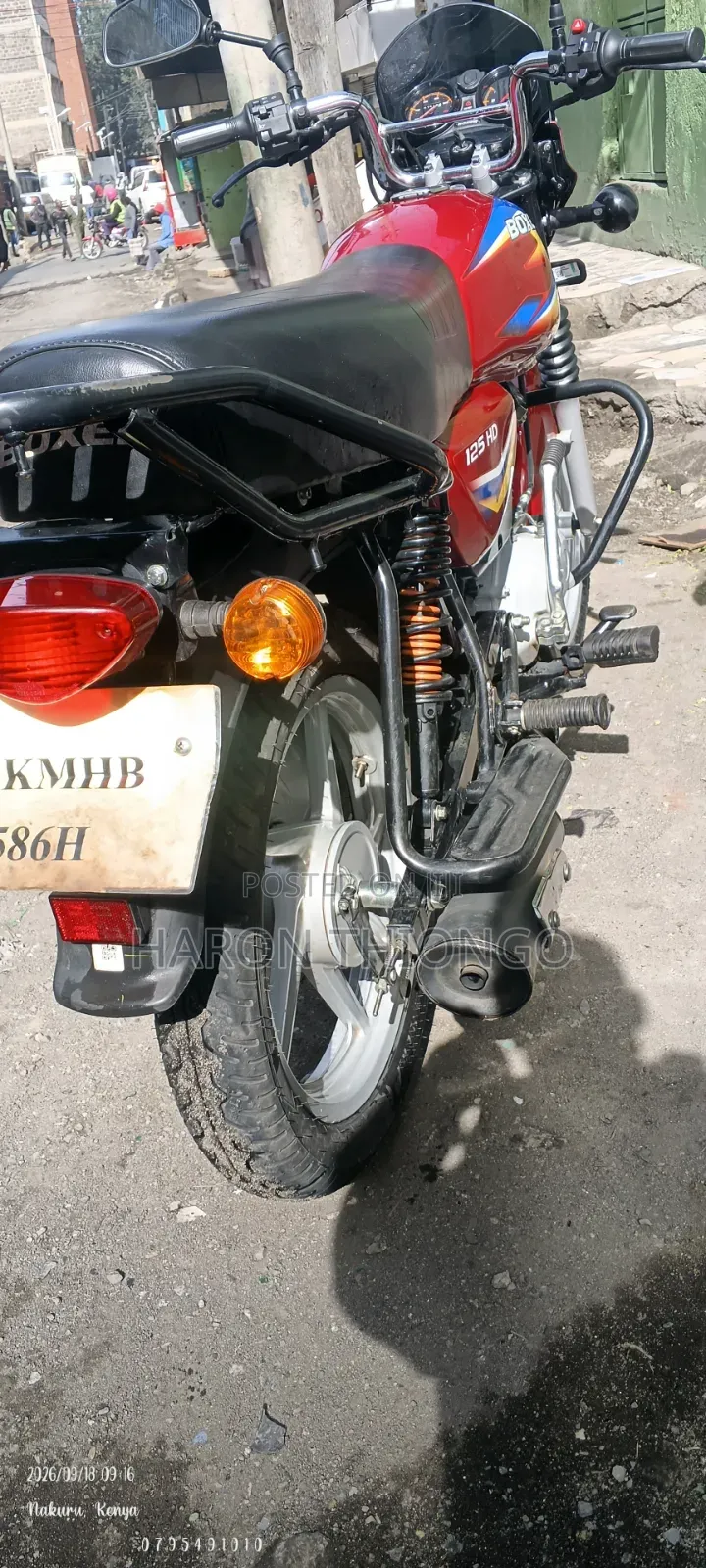 Bajaj Boxer 150 UG 2025 Red