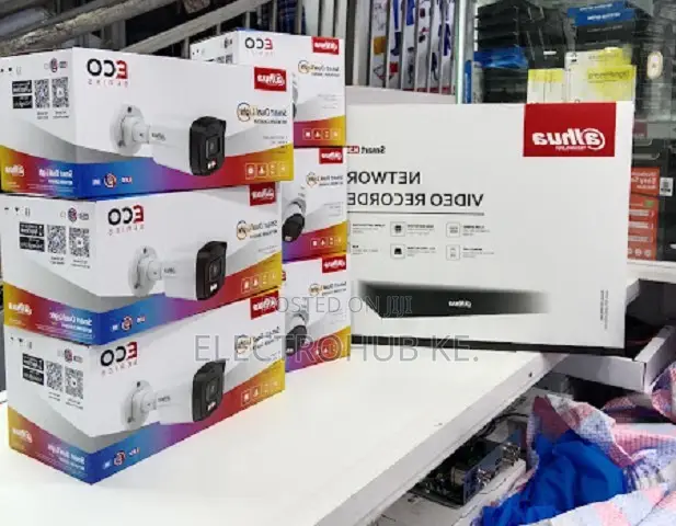 Dahua 4 Channel Ip Camera Smart Hybrid Full Set