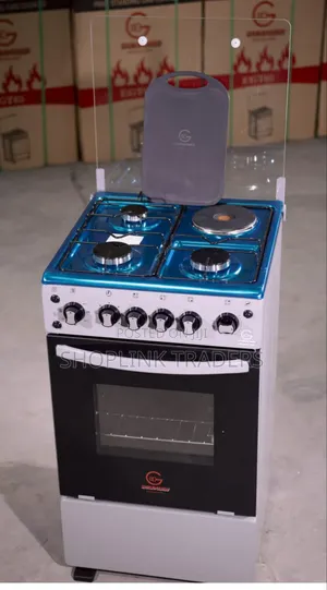 Eurochef Standing Cooker 3+1 With Rapid Hoy Plate