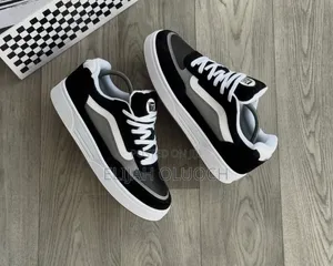Vans Hylane . ” White Grey “ Quality Leather Size 38-45