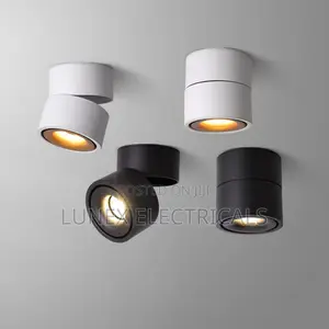 Surface Mounted Spotlights 12W LED Ceiling Lights Tiltable