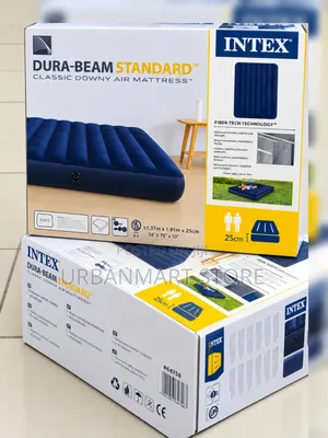 Heavy Duty 4 by 6 Intex Air Mattress With Free Pump