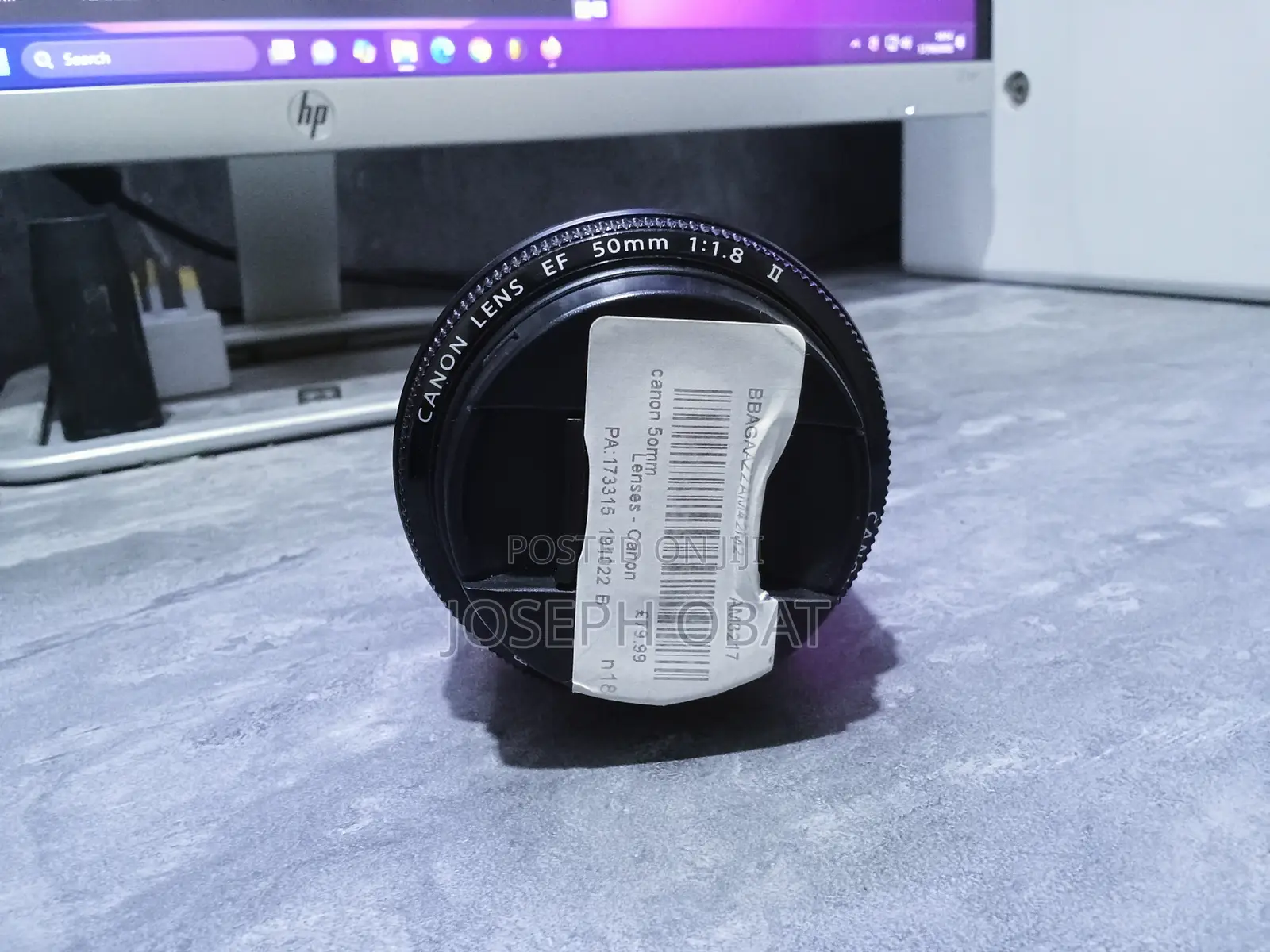Canon EOS 50mm 1.8 Lens