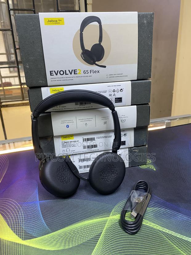 Jabra Headphones Evolve 2 65 Flex - thumbnail 2