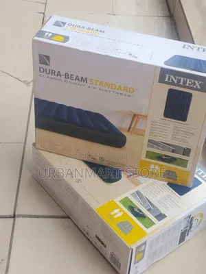 Selling Brand New Intex Air Bed 5 by 6 With Free Electric Pump