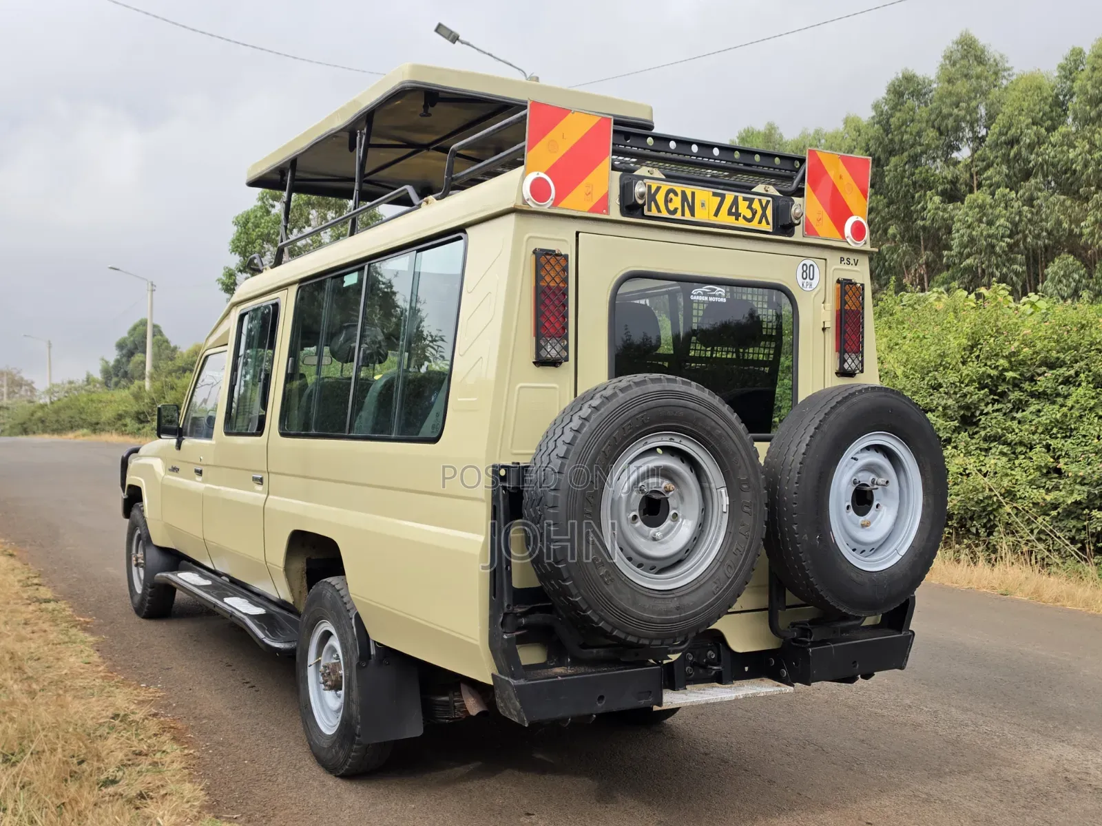 Toyota Land Cruiser 79 Series 2017 Brown