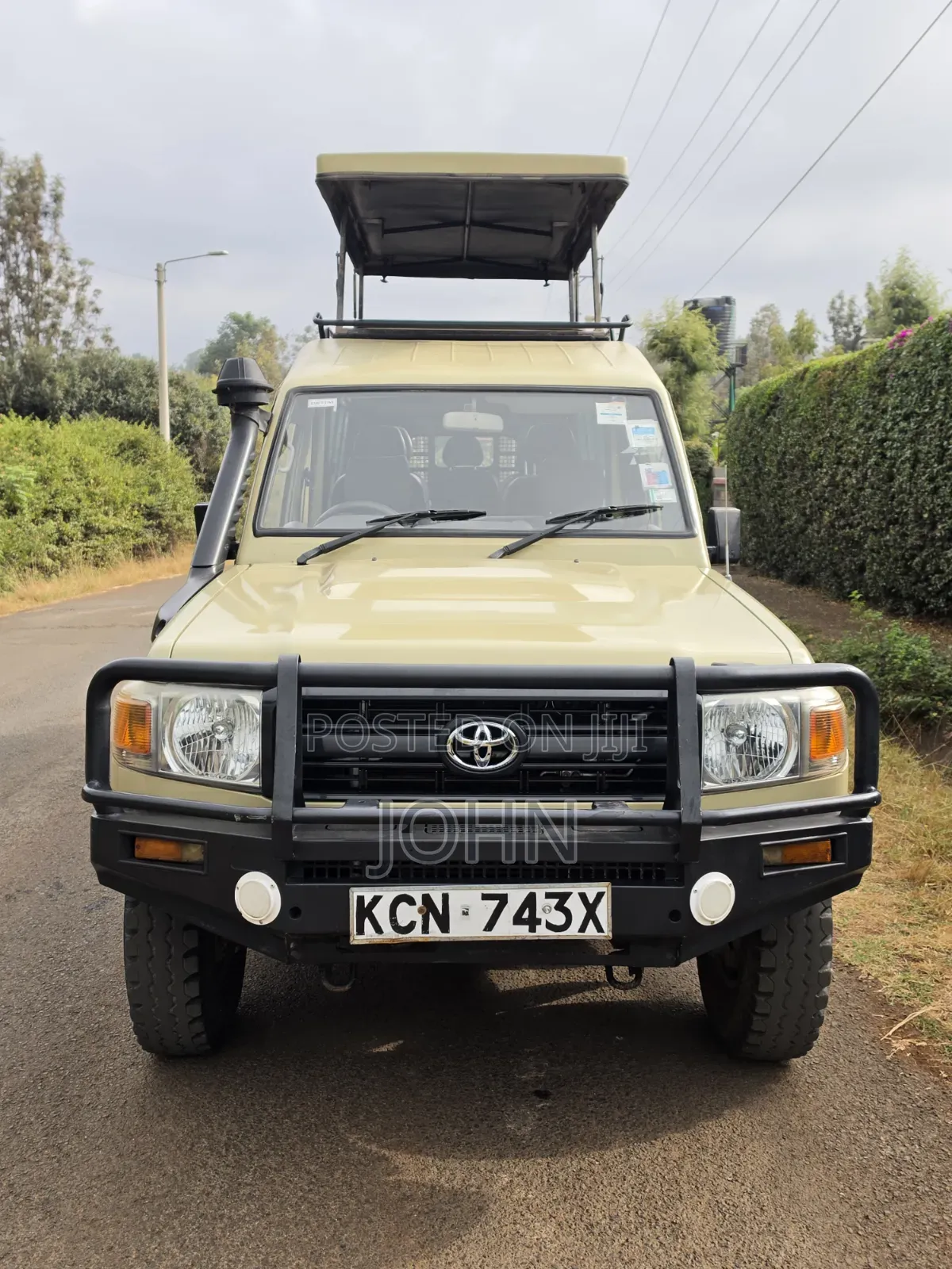 Toyota Land Cruiser 79 Series 2017 Brown
