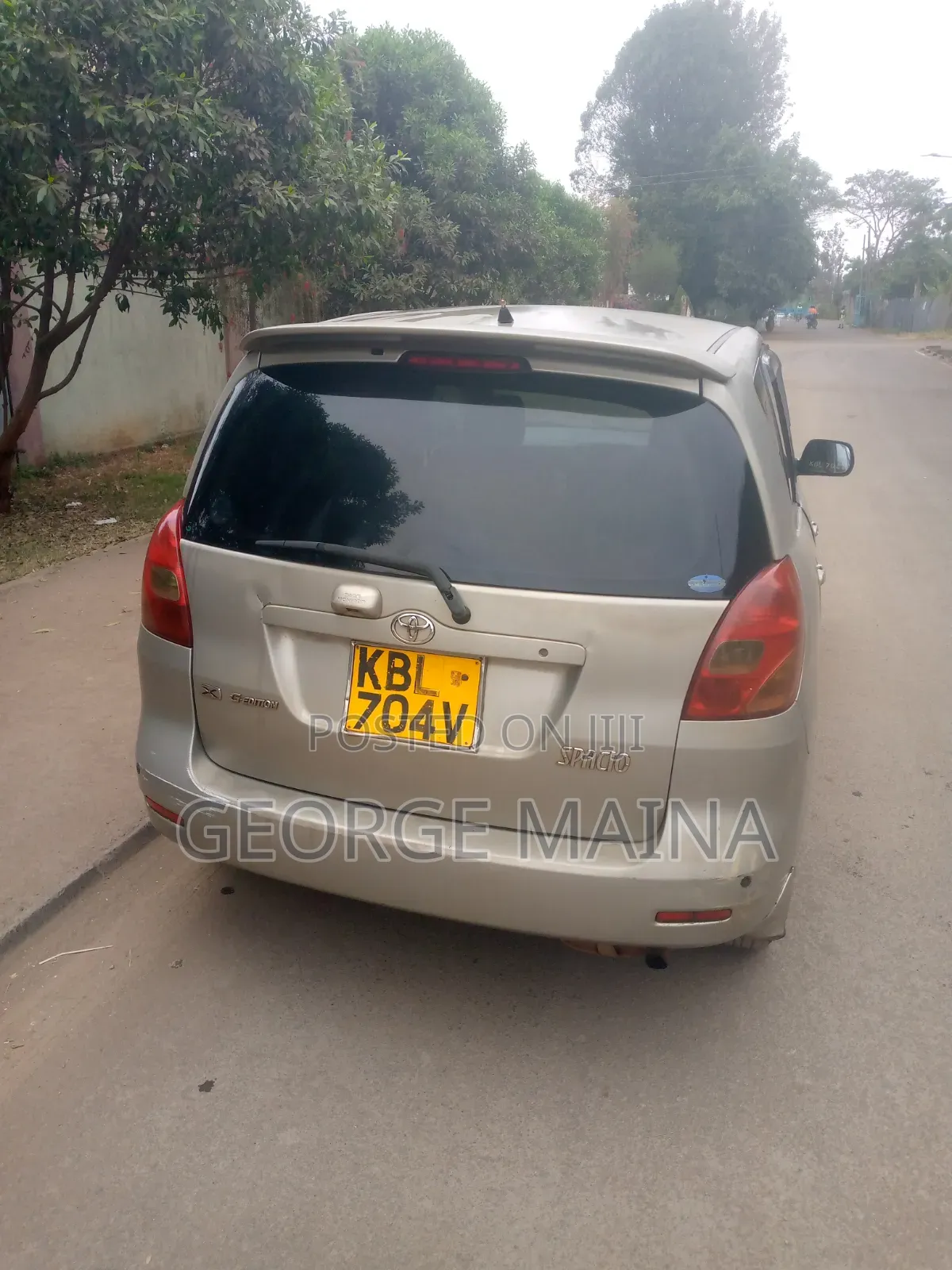 Toyota Corolla Spacio 2007 Gold