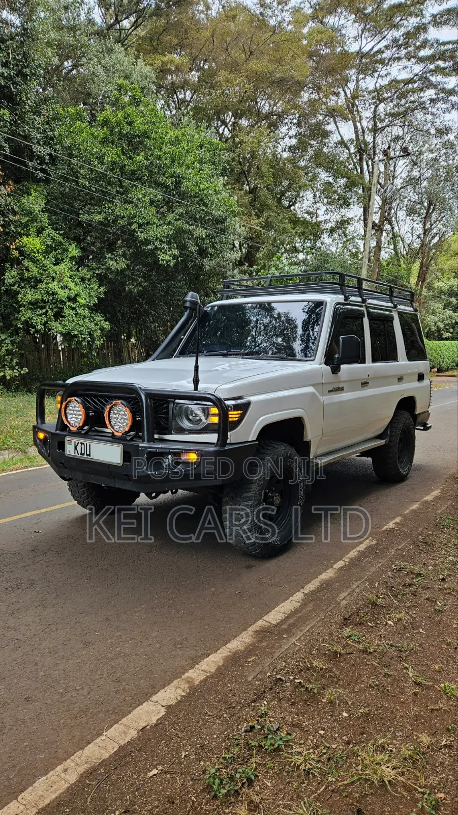 Toyota Land Cruiser 76 Series 2009 White
