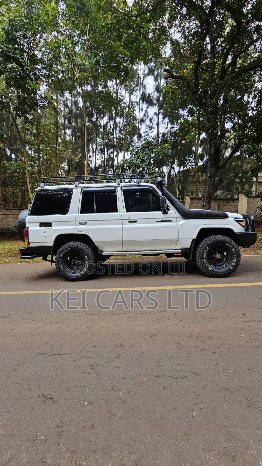 Toyota Land Cruiser 76 Series 2009 White