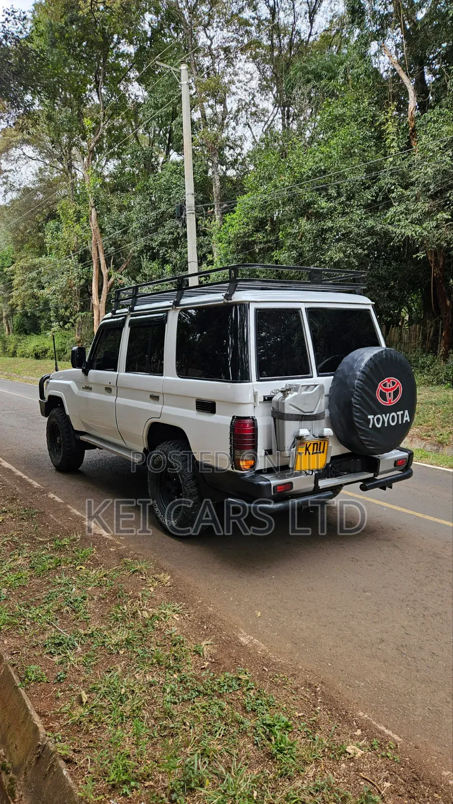 Toyota Land Cruiser 76 Series 2009 White