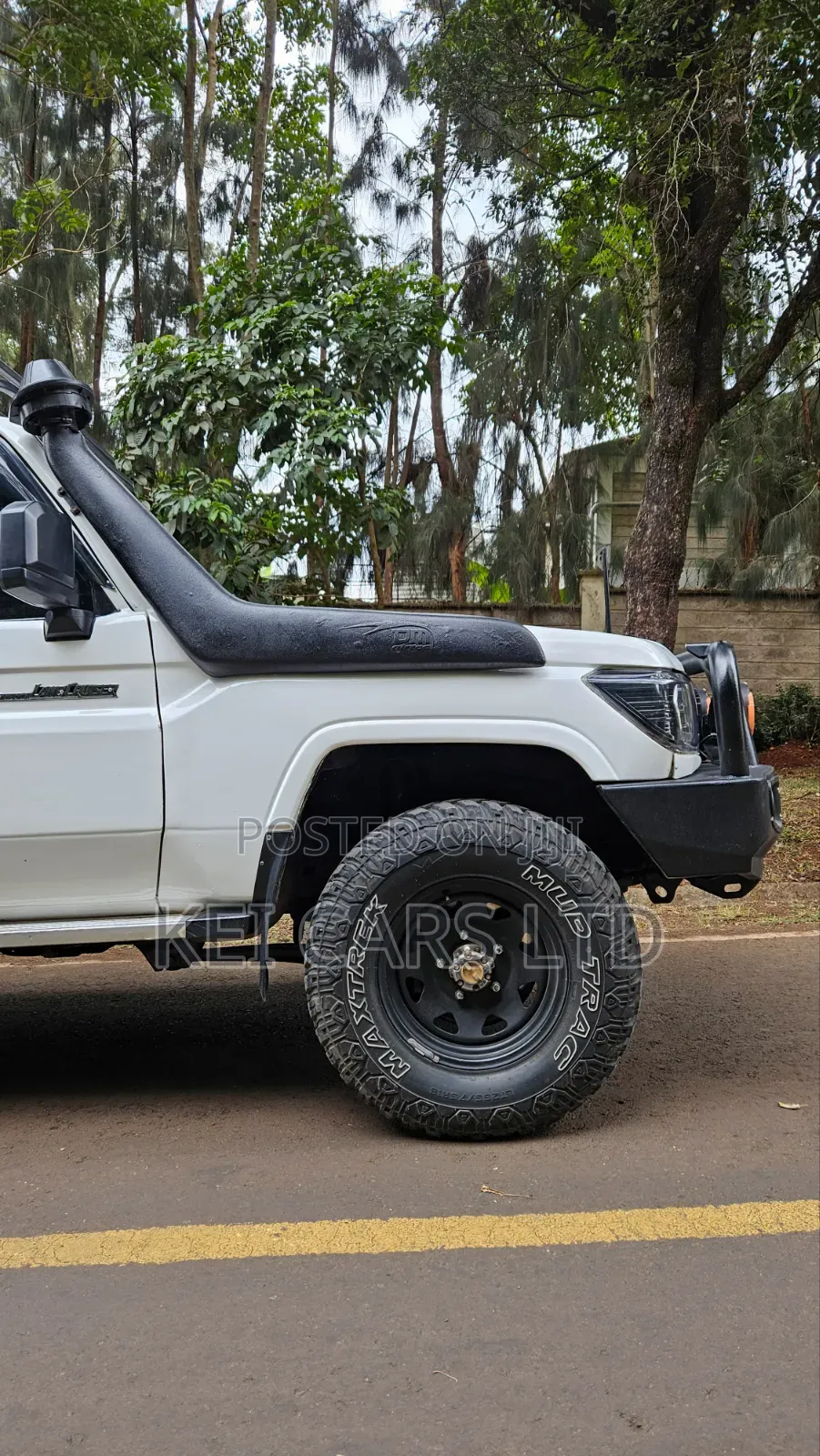 Toyota Land Cruiser 76 Series 2009 White