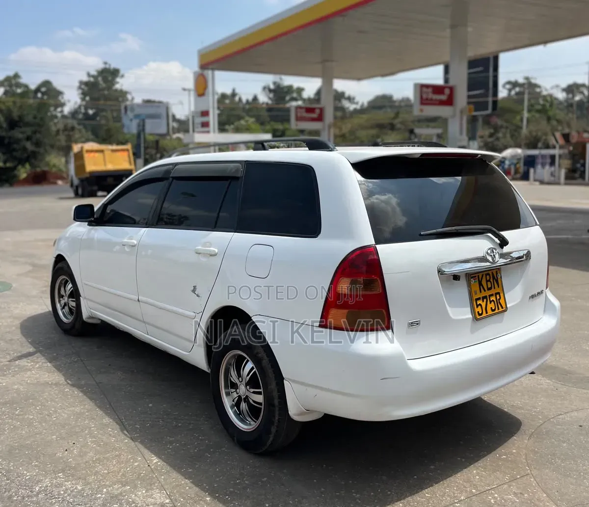 Toyota Corolla Fielder 2003 White