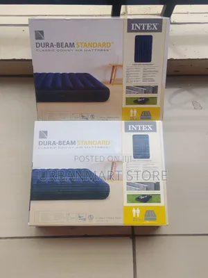 Air Mattress Intex 5 by 6 Inflatable Bed With Free Pump