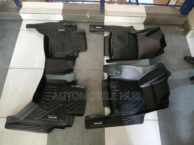 Toyota Hillux Floor Mats Full Coverage 5D Floor Mats