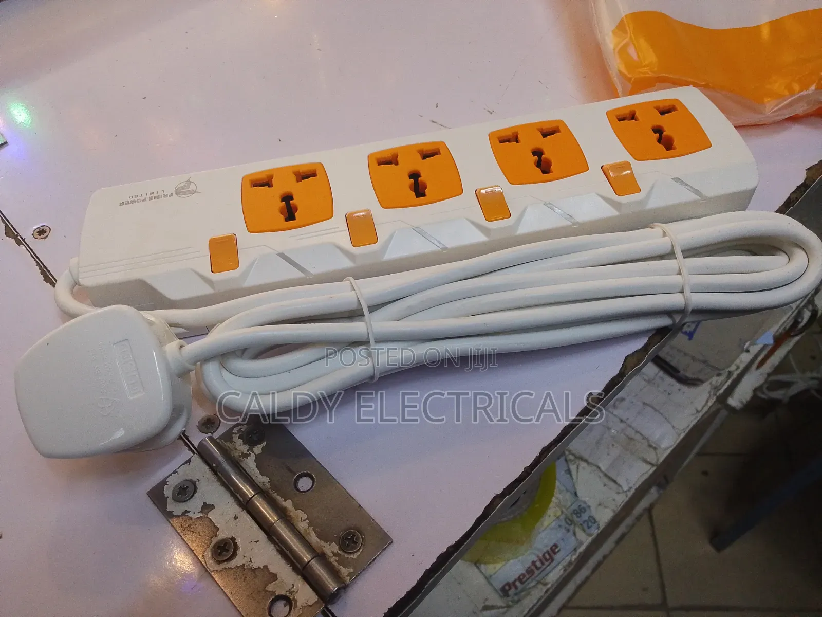 Prime Power Industrial Extension Socket 4way With Surge Protector