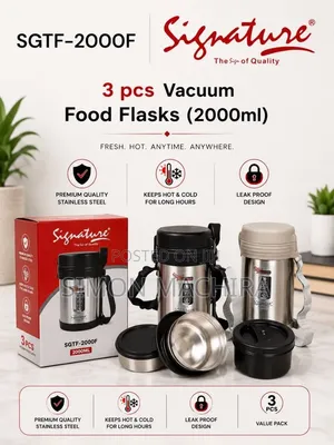Signature 3pcs Set Food Flask