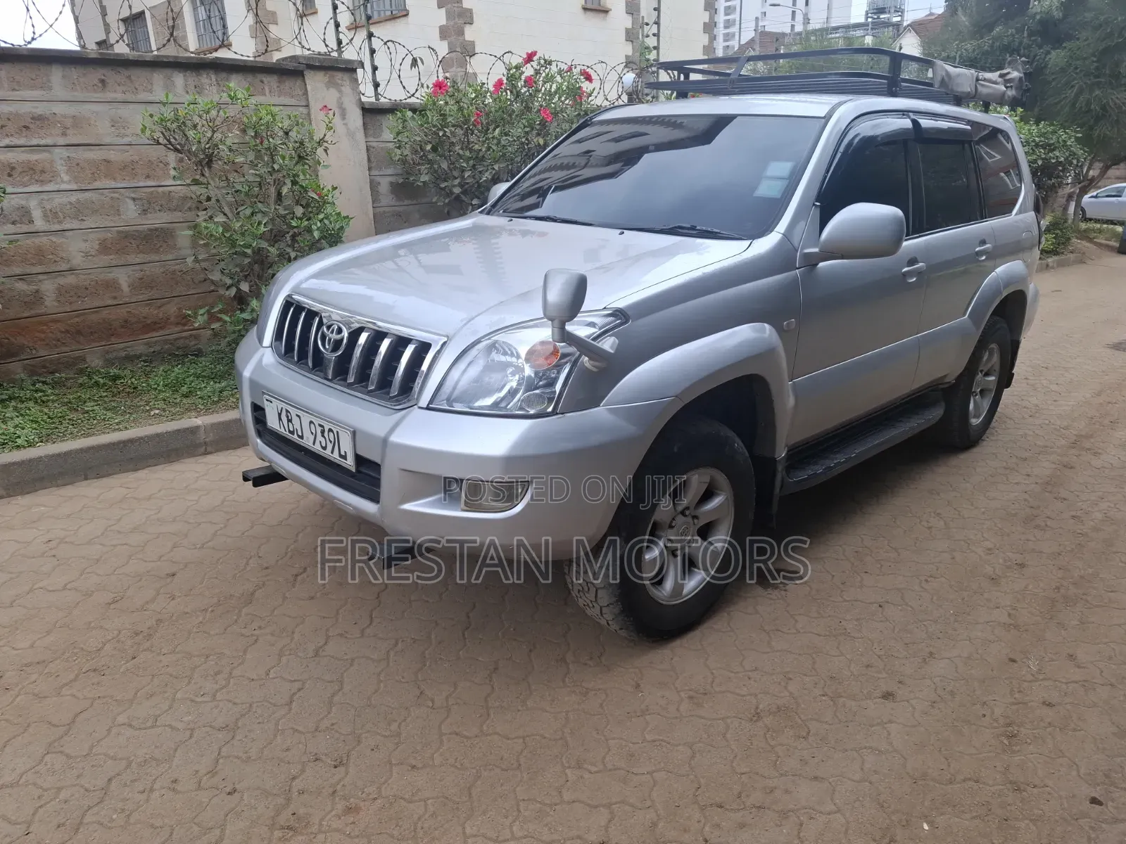 Toyota Land Cruiser Prado 2003 Silver