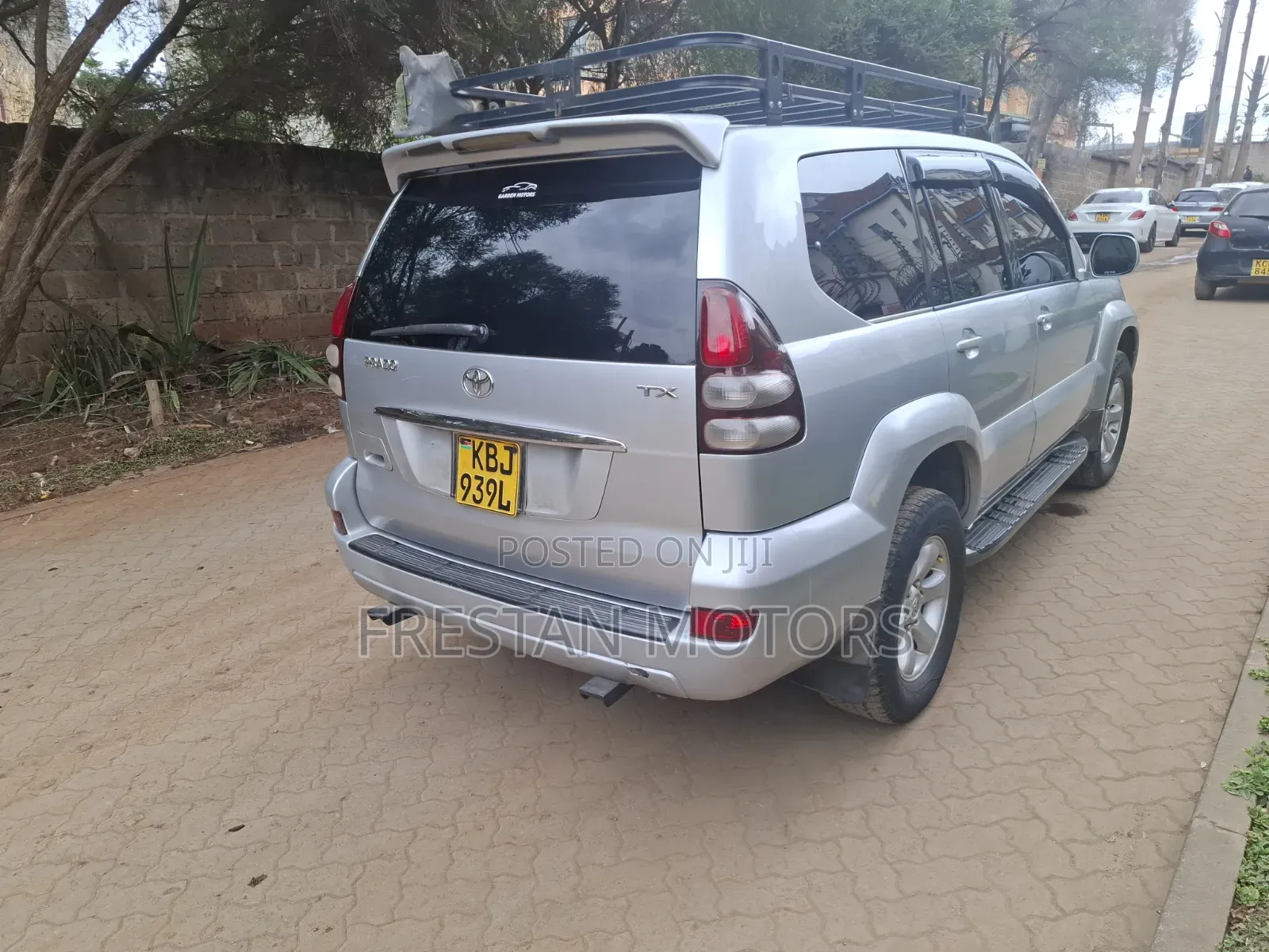 Toyota Land Cruiser Prado 2003 Silver