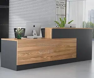 Modern Front Office Reception Desk : Office Front Desk Workstation